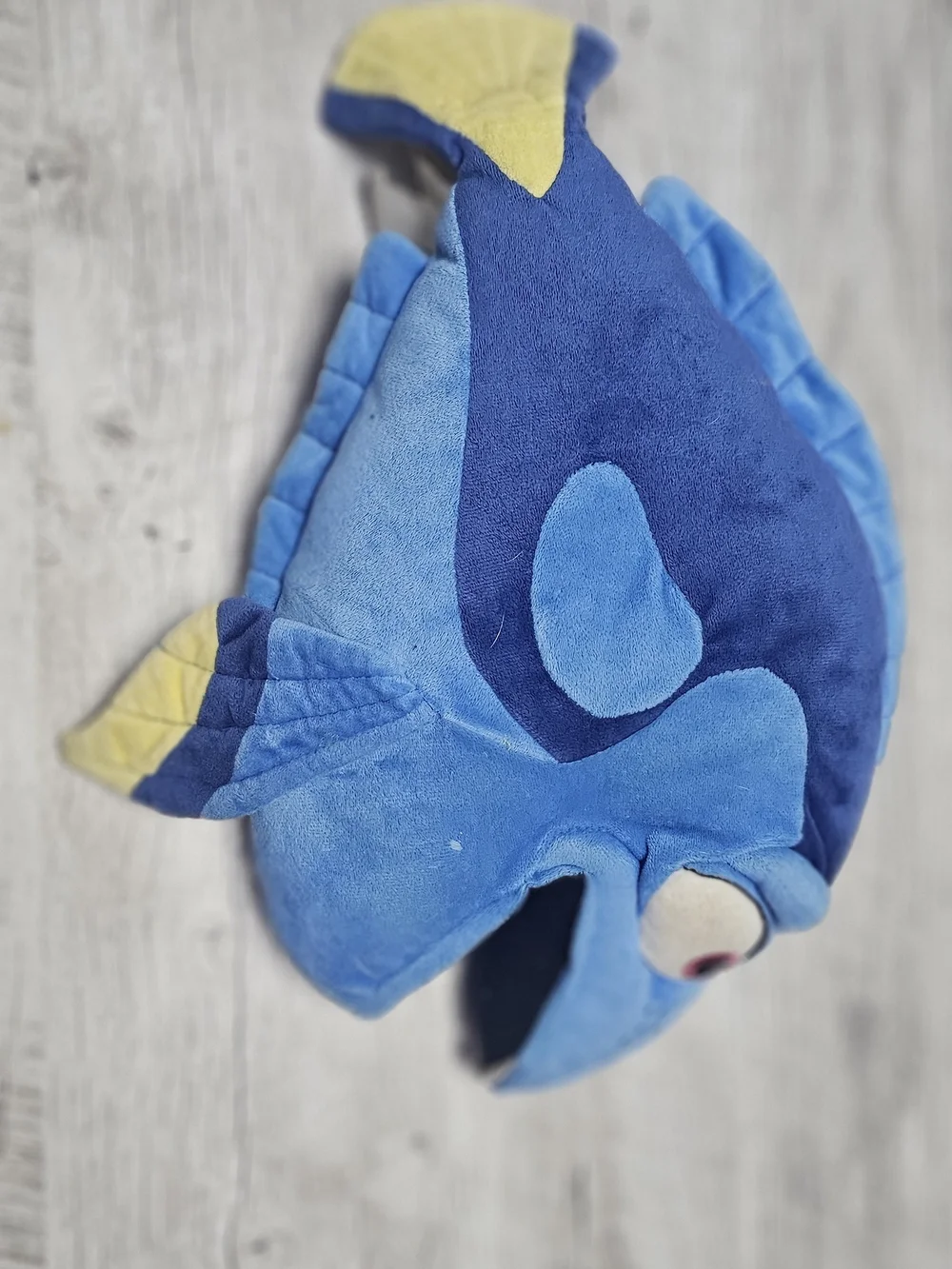 Disney Blue Plush Fish Pet Bed - Soft Toy-Style Aquarium Cushion